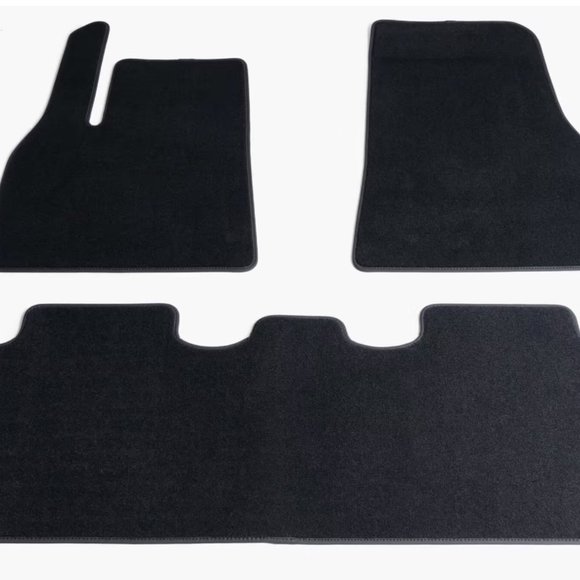 Tesla Model Y CARPET  Floor Mat Set - Picture 1 of 1